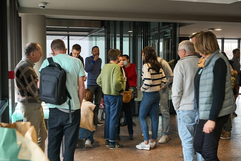La pause déjeuner – un moment convivial pour les participants